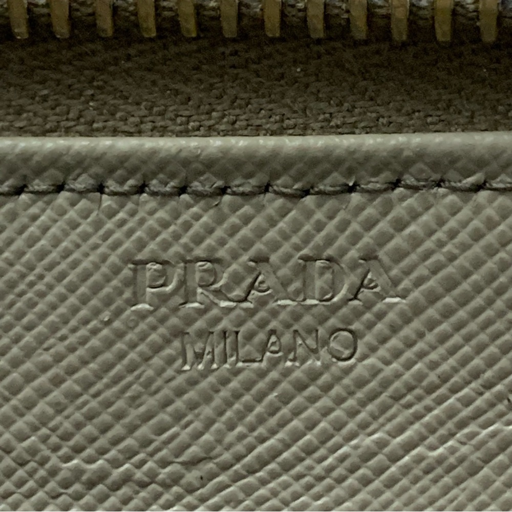 Prada Grey zippy long wallet - Picture 7 of 11